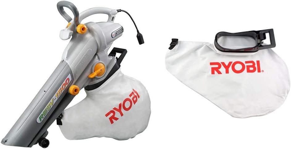 リョービ(RYOBI) ブロワバキューム RESV-1500 696900A & ダスト リョービ(RYOBI) ブロワバキューム RESV-1500 696900A & ダスト